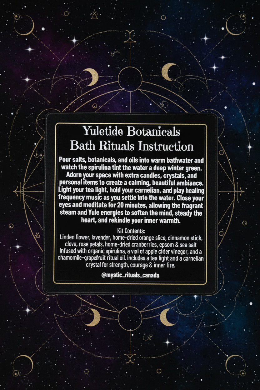 Yuletide Botanical Bath Ritual