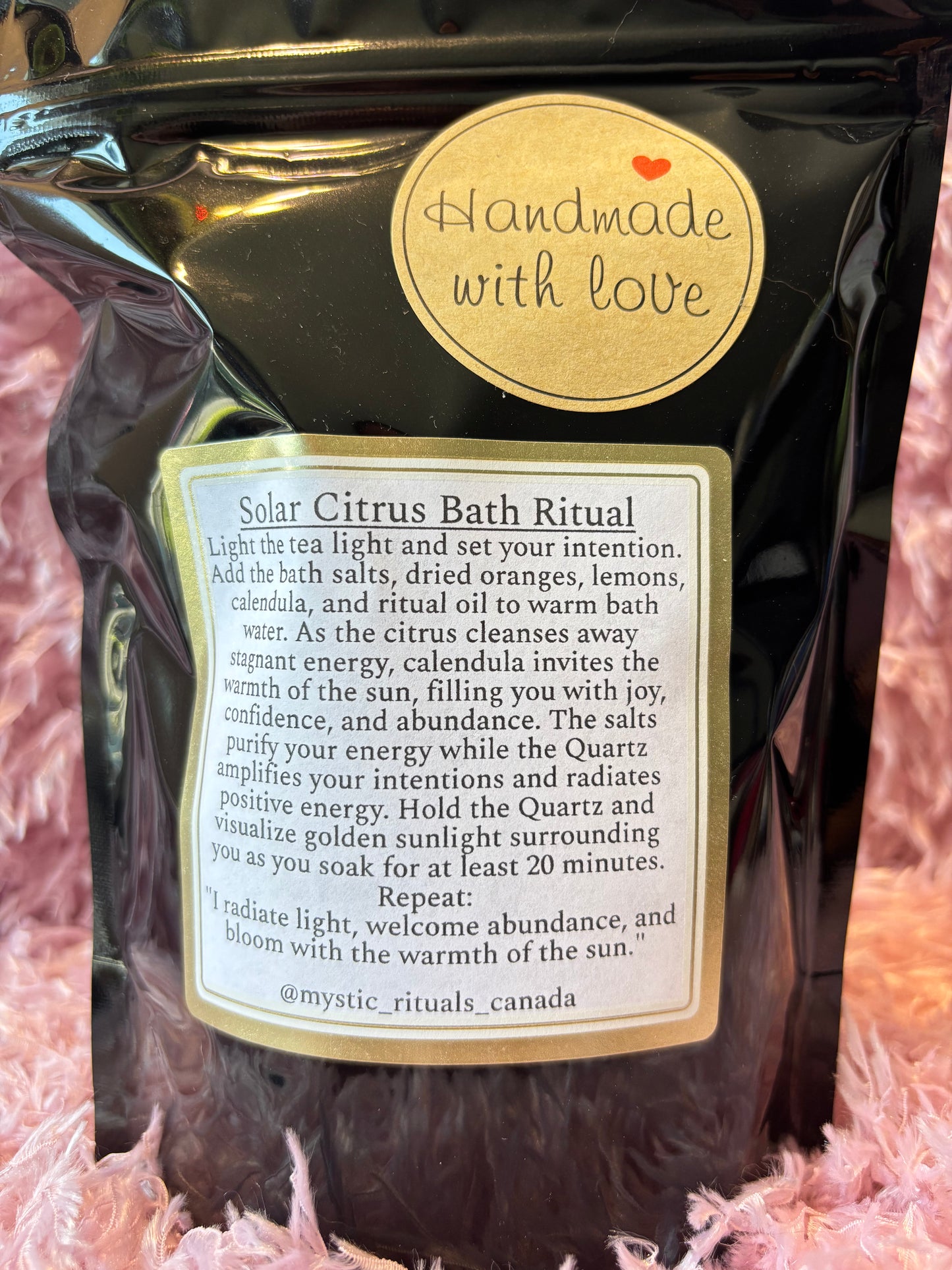 Solar Citrus Bath Ritual
