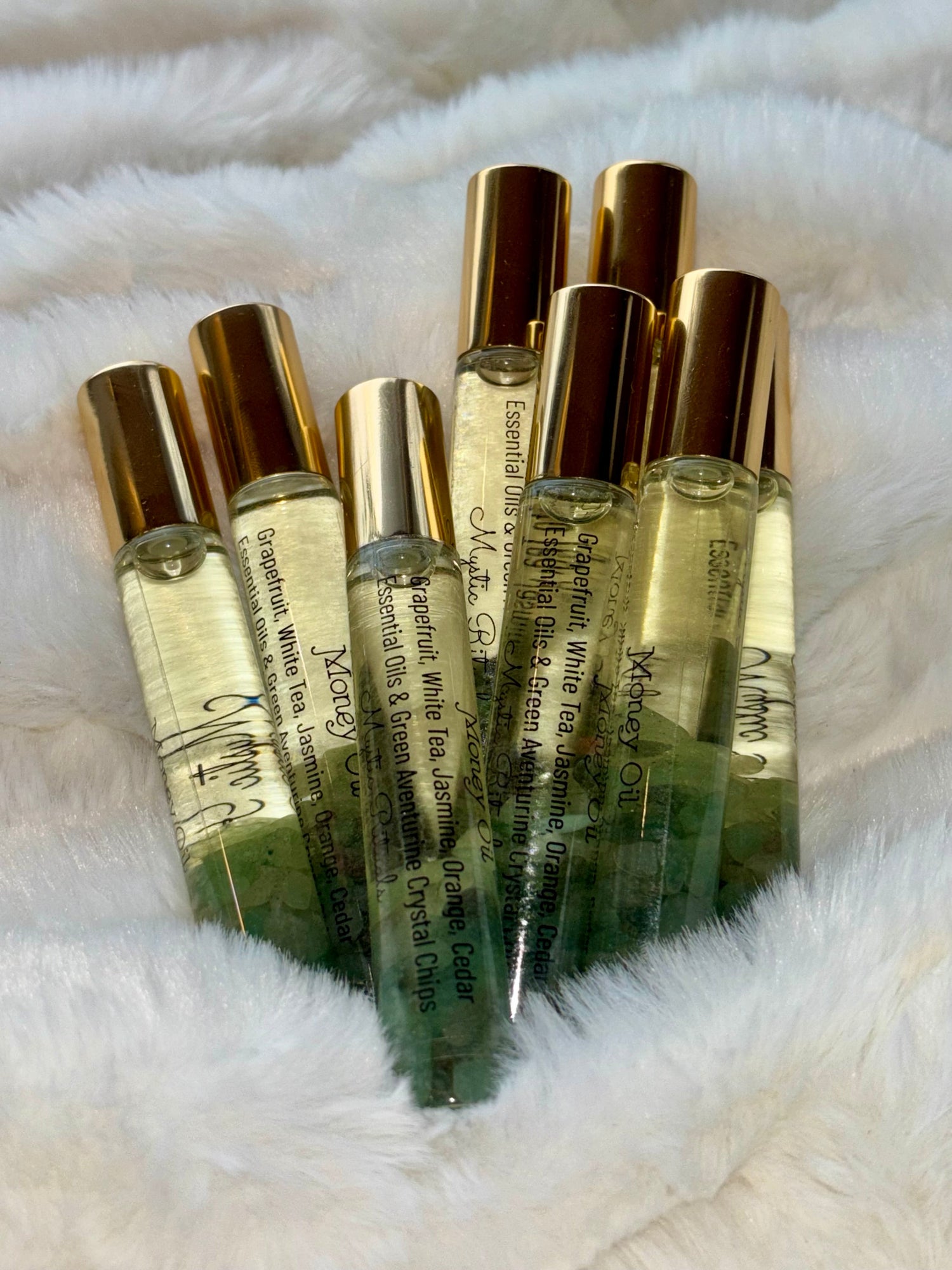 Crystal Essential Oil Rollers