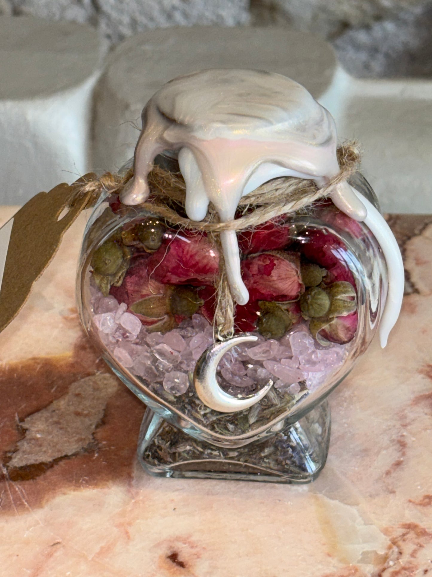 Love Magnet Spell Jar