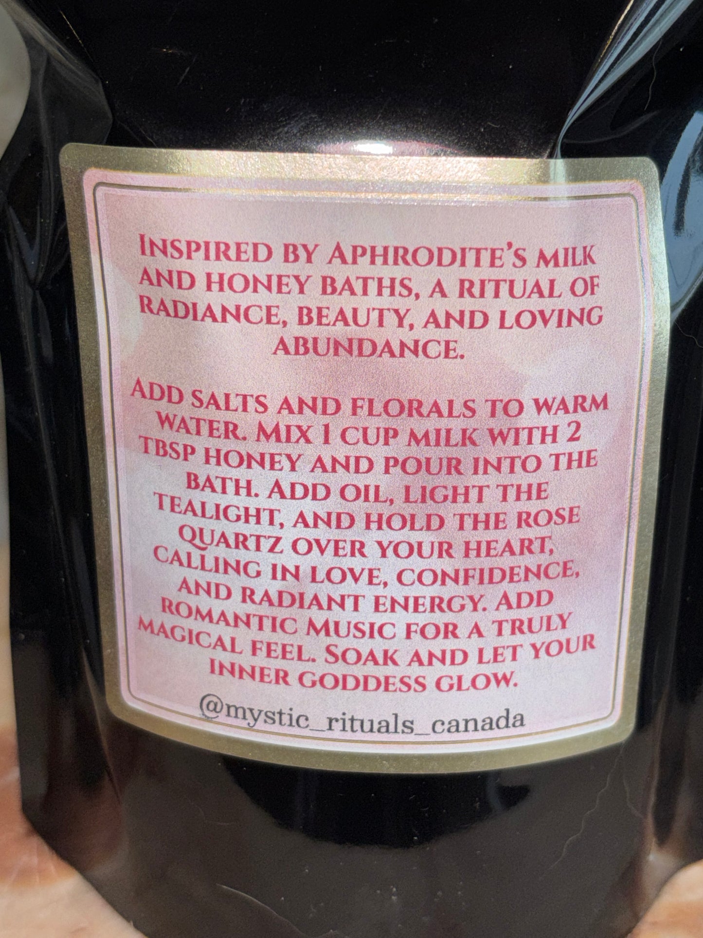 Aphrodite’s Glow Bath Ritual
