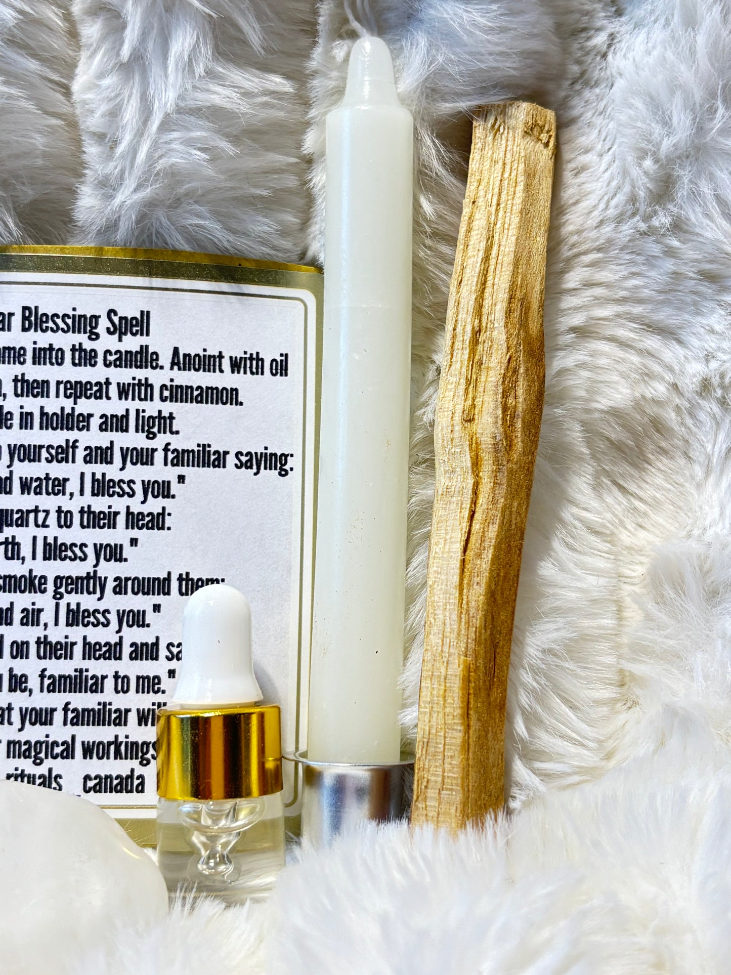 Familiar Blessing Spell Kit