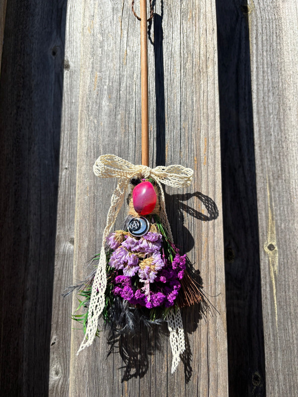 Long Handled Witches Brooms
