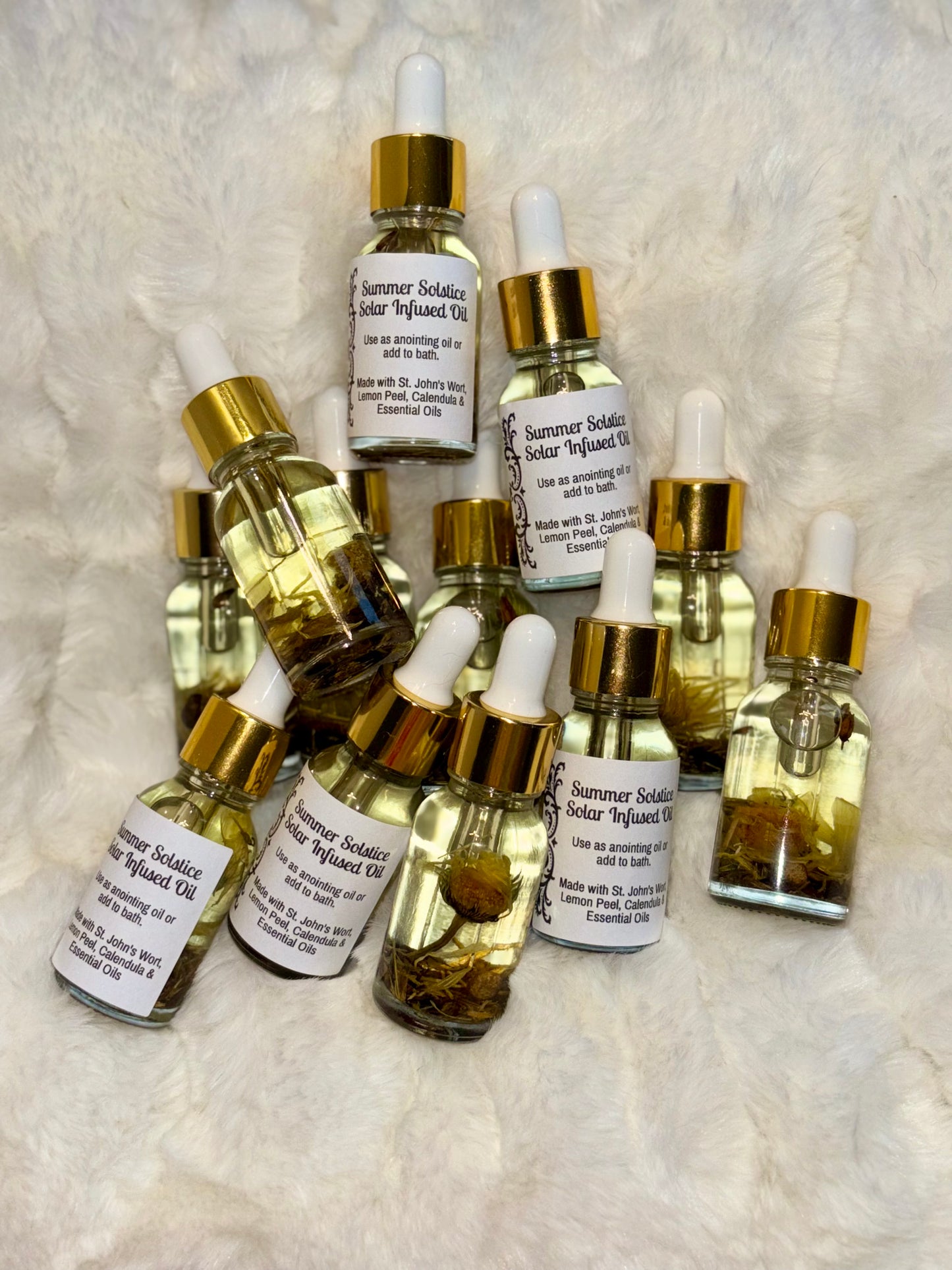 Summer Solstice Solar Infused Oil