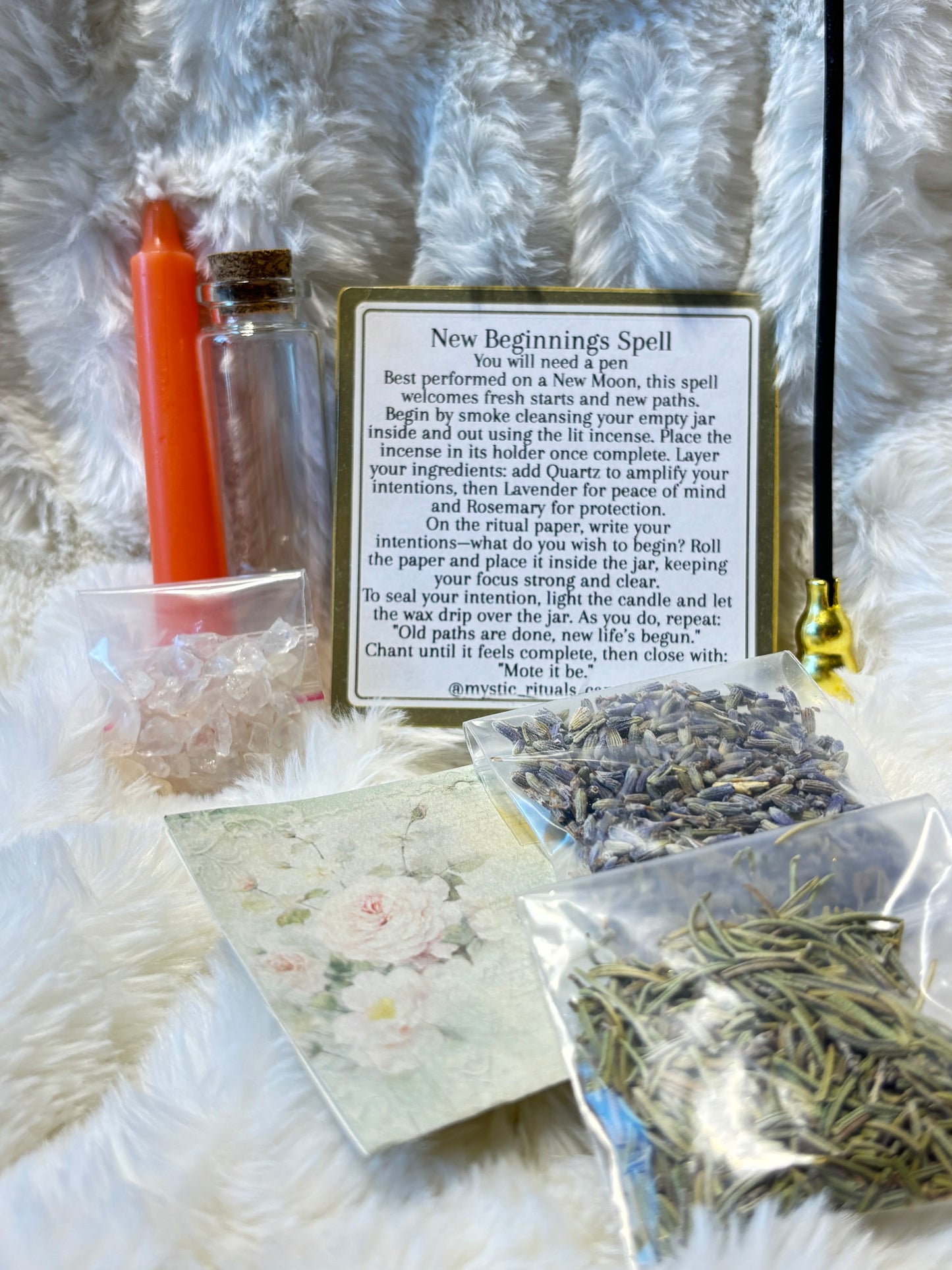 New Beginnings Spell Kit