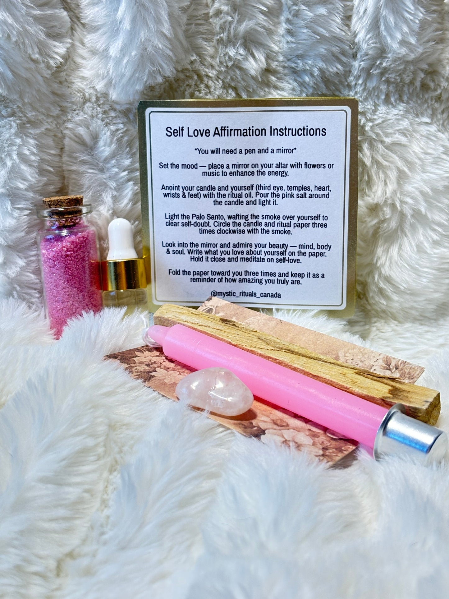 Self Love Affirmation Spell Kit