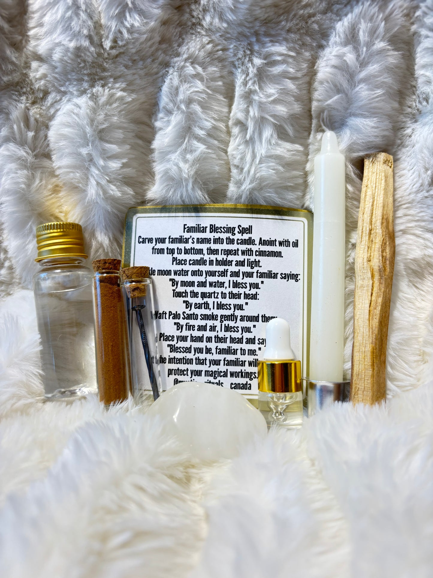 Familiar Blessing Spell Kit