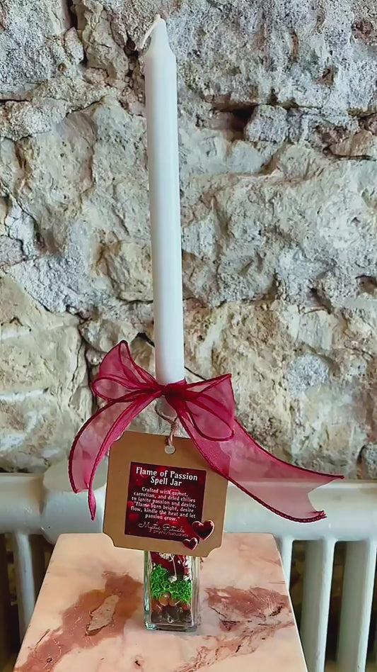 Flame of Passion Spell Jar